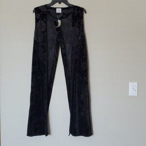 NWT Y2K Unique style gypsy velvet vest festival